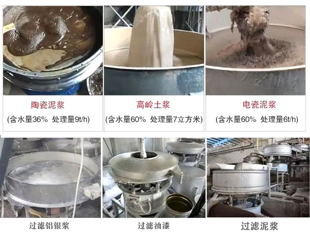 油漆涂料高頻過濾篩